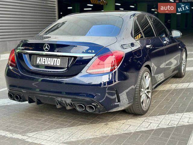 Синий Мерседес Ц-Класс, объемом двигателя 3 л и пробегом 70 тыс. км за 34500 $, фото 8 на Automoto.ua