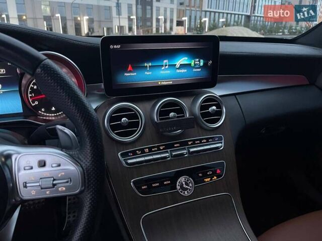 Синий Мерседес Ц-Класс, объемом двигателя 3 л и пробегом 74 тыс. км за 34000 $, фото 14 на Automoto.ua