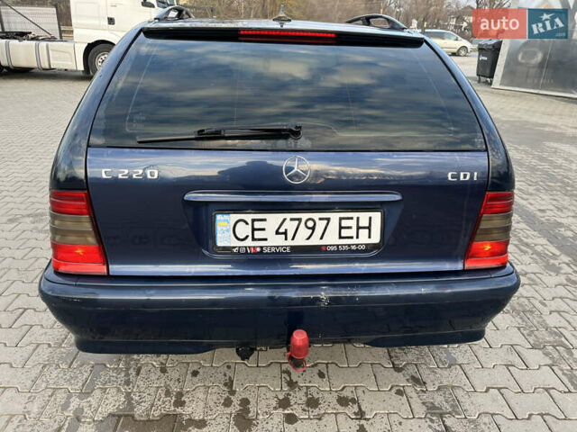 Синий Мерседес Ц-Класс, объемом двигателя 2.15 л и пробегом 605 тыс. км за 2600 $, фото 7 на Automoto.ua