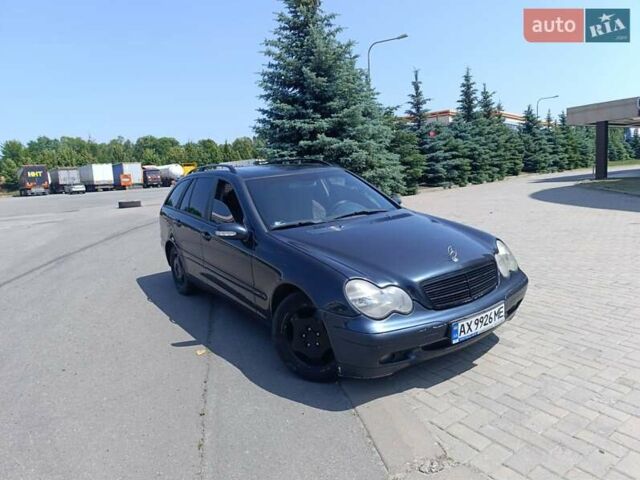 Синій Мерседес Ц-Клас, об'ємом двигуна 1.8 л та пробігом 313 тис. км за 4000 $, фото 1 на Automoto.ua