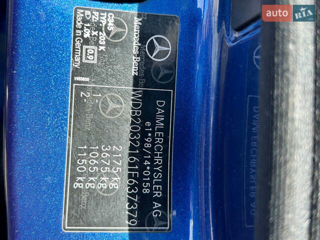 Синій Мерседес Ц-Клас, об'ємом двигуна 2.7 л та пробігом 396 тис. км за 4100 $, фото 27 на Automoto.ua