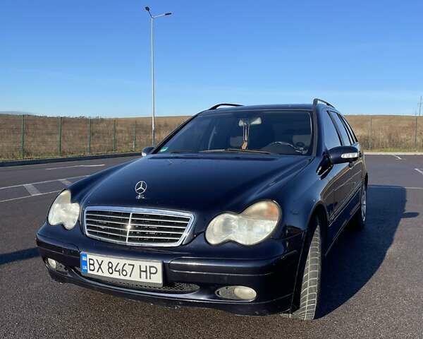 Синий Мерседес Ц-Класс, объемом двигателя 1.8 л и пробегом 230 тыс. км за 5600 $, фото 7 на Automoto.ua