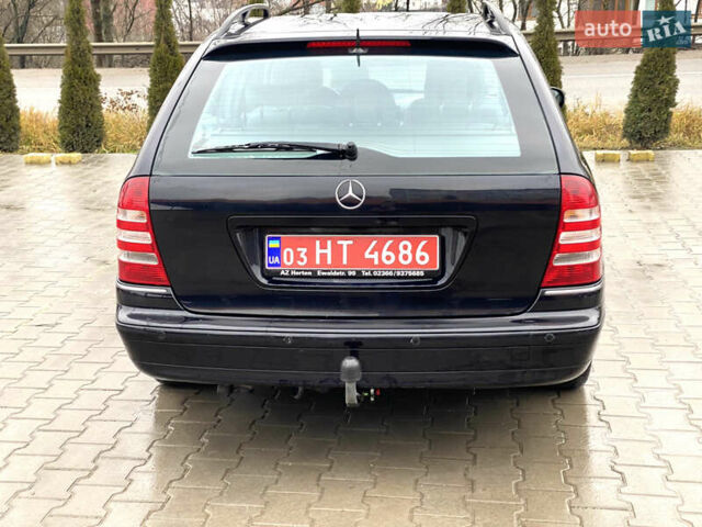 Синий Мерседес Ц-Класс, объемом двигателя 1.8 л и пробегом 280 тыс. км за 5899 $, фото 3 на Automoto.ua
