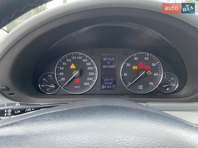 Синий Мерседес Ц-Класс, объемом двигателя 1.8 л и пробегом 280 тыс. км за 5899 $, фото 23 на Automoto.ua