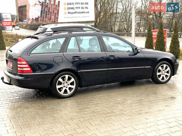 Синий Мерседес Ц-Класс, объемом двигателя 1.8 л и пробегом 280 тыс. км за 5899 $, фото 2 на Automoto.ua
