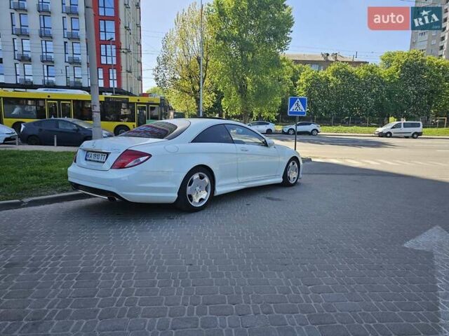 Белый Мерседес ЦЛ-класс, объемом двигателя 5.5 л и пробегом 86 тыс. км за 21500 $, фото 2 на Automoto.ua