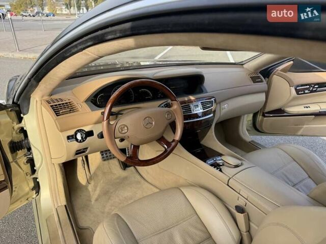 Бежевий Мерседес ЦЛ-клас, об'ємом двигуна 6.21 л та пробігом 185 тис. км за 14900 $, фото 17 на Automoto.ua