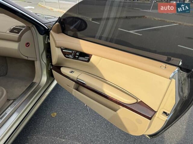 Бежевий Мерседес ЦЛ-клас, об'ємом двигуна 6.21 л та пробігом 185 тис. км за 14900 $, фото 22 на Automoto.ua
