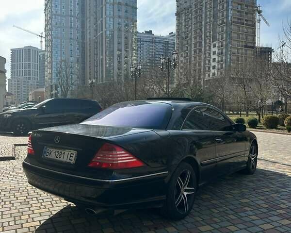 Черный Мерседес ЦЛ-класс, объемом двигателя 5 л и пробегом 240 тыс. км за 6000 $, фото 4 на Automoto.ua