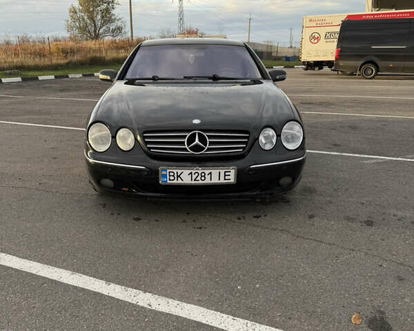 Черный Мерседес ЦЛ-класс, объемом двигателя 5 л и пробегом 240 тыс. км за 5500 $, фото 3 на Automoto.ua