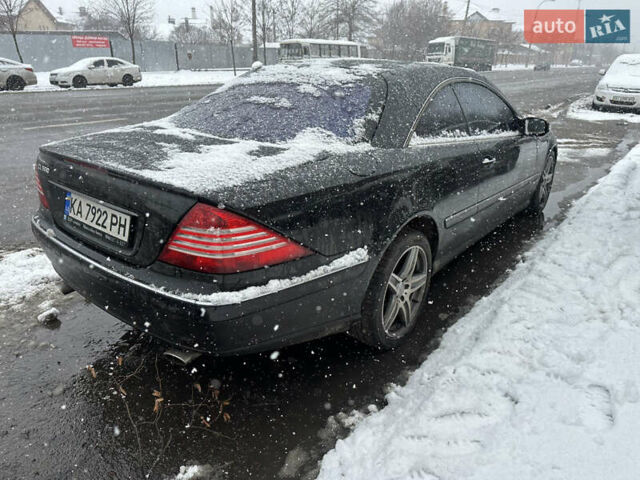 Черный Мерседес ЦЛ-класс, объемом двигателя 4.97 л и пробегом 220 тыс. км за 4500 $, фото 4 на Automoto.ua