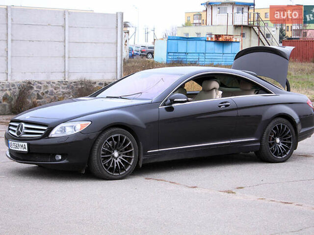Черный Мерседес ЦЛ-класс, объемом двигателя 5.51 л и пробегом 232 тыс. км за 15500 $, фото 8 на Automoto.ua