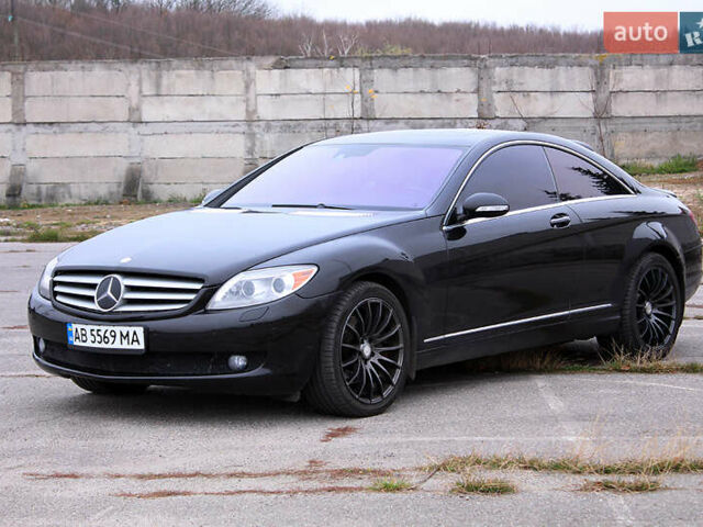 Черный Мерседес ЦЛ-класс, объемом двигателя 5.51 л и пробегом 232 тыс. км за 15500 $, фото 2 на Automoto.ua