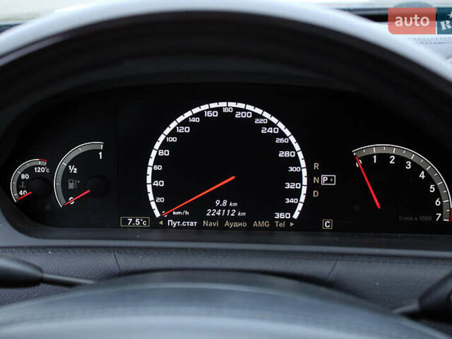 Черный Мерседес ЦЛ-класс, объемом двигателя 5.51 л и пробегом 232 тыс. км за 15500 $, фото 17 на Automoto.ua