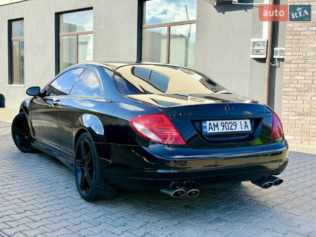 Черный Мерседес ЦЛ-класс, объемом двигателя 5.5 л и пробегом 145 тыс. км за 17000 $, фото 9 на Automoto.ua