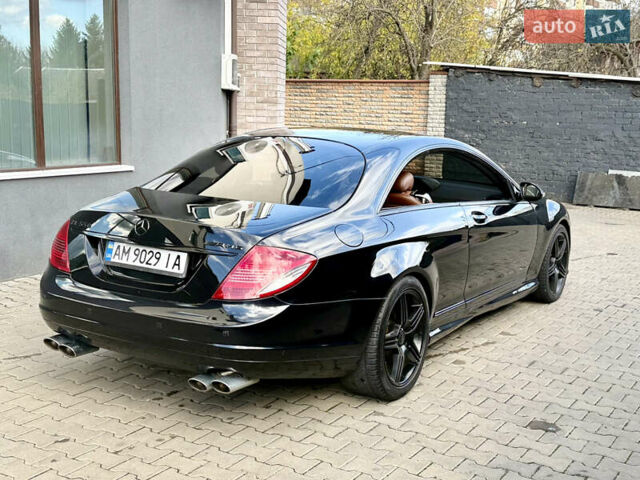 Черный Мерседес ЦЛ-класс, объемом двигателя 5.5 л и пробегом 145 тыс. км за 17000 $, фото 11 на Automoto.ua