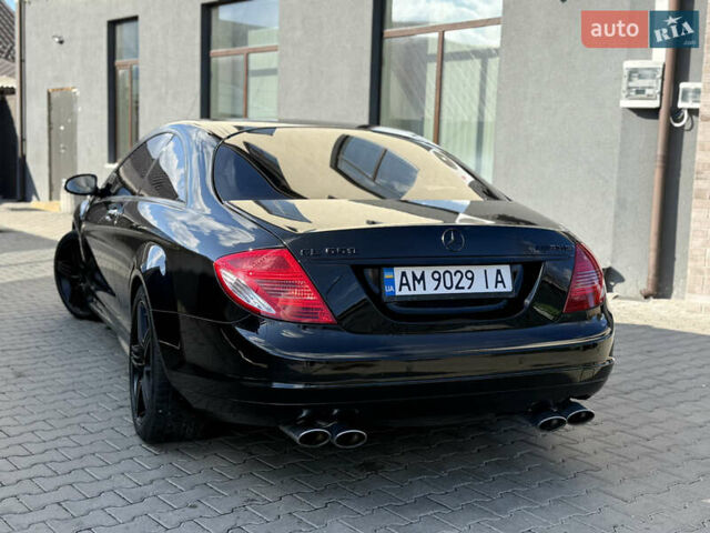 Черный Мерседес ЦЛ-класс, объемом двигателя 5.5 л и пробегом 145 тыс. км за 17000 $, фото 7 на Automoto.ua