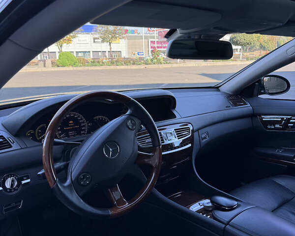 Черный Мерседес ЦЛ-класс, объемом двигателя 5.5 л и пробегом 130 тыс. км за 19500 $, фото 10 на Automoto.ua