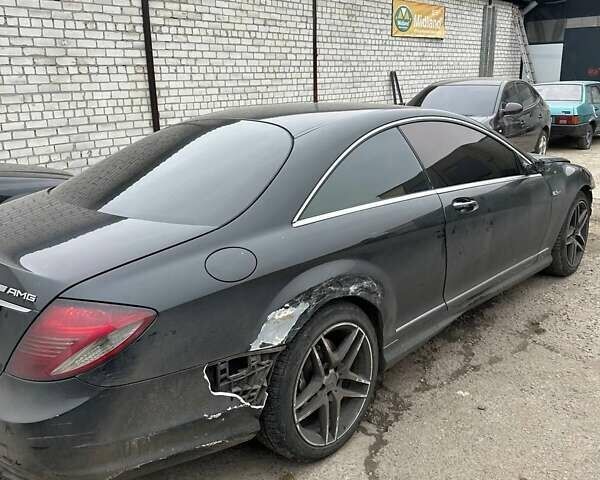 Черный Мерседес ЦЛ-класс, объемом двигателя 5.5 л и пробегом 208 тыс. км за 8500 $, фото 3 на Automoto.ua