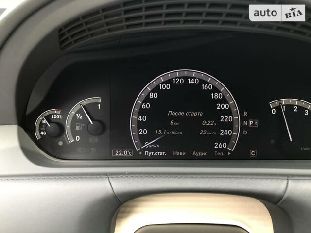 Черный Мерседес ЦЛ-класс, объемом двигателя 5.5 л и пробегом 126 тыс. км за 20000 $, фото 17 на Automoto.ua