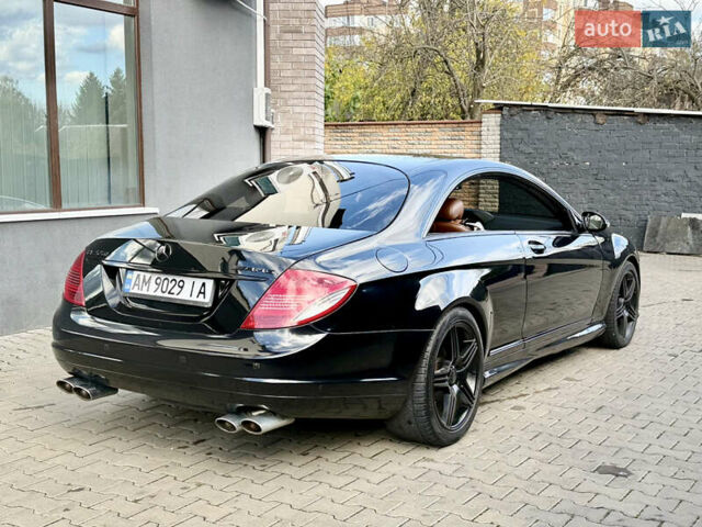 Черный Мерседес ЦЛ-класс, объемом двигателя 5.5 л и пробегом 145 тыс. км за 17000 $, фото 3 на Automoto.ua