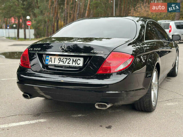 Черный Мерседес ЦЛ-класс, объемом двигателя 5 л и пробегом 165 тыс. км за 16500 $, фото 10 на Automoto.ua