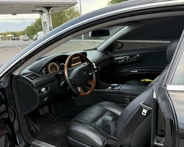 Чорний Мерседес ЦЛ-клас, об'ємом двигуна 5.5 л та пробігом 216 тис. км за 13999 $, фото 55 на Automoto.ua