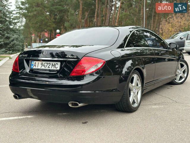 Черный Мерседес ЦЛ-класс, объемом двигателя 5 л и пробегом 165 тыс. км за 16500 $, фото 9 на Automoto.ua