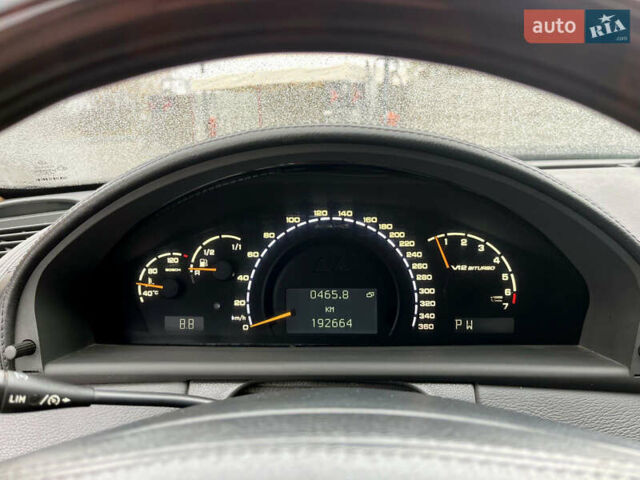 Серый Мерседес ЦЛ-класс, объемом двигателя 5 л и пробегом 192 тыс. км за 7800 $, фото 15 на Automoto.ua