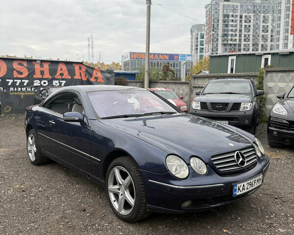 Мерседес ЦЛ-класс 2000 в Буче на Automoto.ua Синий Мерседес ЦЛ-класс, объемом двигателя 5 л и пробегом 287 тыс. км за 4700 $, фото 25 на Automoto.ua
