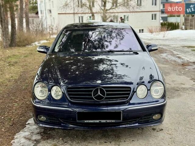 Синий Мерседес ЦЛ-класс, объемом двигателя 5 л и пробегом 213 тыс. км за 7200 $, фото 1 на Automoto.ua