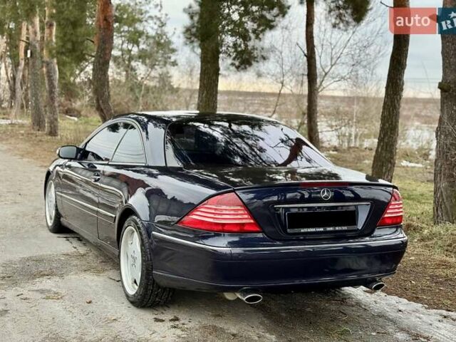 Синий Мерседес ЦЛ-класс, объемом двигателя 5 л и пробегом 213 тыс. км за 7499 $, фото 3 на Automoto.ua