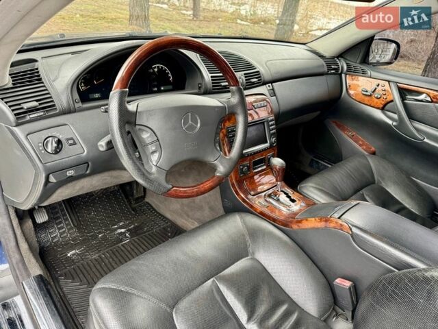 Синий Мерседес ЦЛ-класс, объемом двигателя 5 л и пробегом 213 тыс. км за 7200 $, фото 12 на Automoto.ua