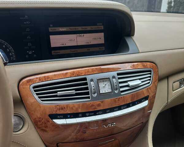 Синий Мерседес ЦЛ-класс, объемом двигателя 5.51 л и пробегом 114 тыс. км за 15000 $, фото 55 на Automoto.ua