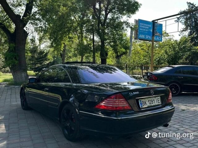 Черный Мерседес ЦЛ, объемом двигателя 5 л и пробегом 220 тыс. км за 7513 $, фото 6 на Automoto.ua