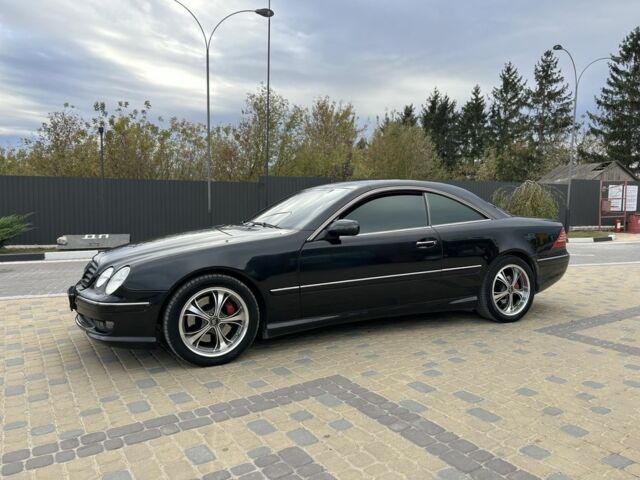 Черный Мерседес ЦЛ, объемом двигателя 5 л и пробегом 290 тыс. км за 8450 $, фото 1 на Automoto.ua