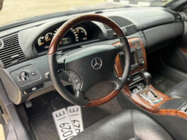 Черный Мерседес ЦЛ, объемом двигателя 5 л и пробегом 290 тыс. км за 8450 $, фото 14 на Automoto.ua