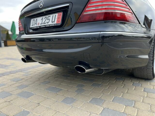 Черный Мерседес ЦЛ, объемом двигателя 5 л и пробегом 290 тыс. км за 8450 $, фото 15 на Automoto.ua