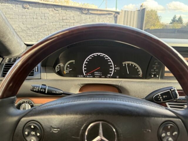 Черный Мерседес ЦЛ, объемом двигателя 5.5 л и пробегом 145 тыс. км за 17000 $, фото 19 на Automoto.ua