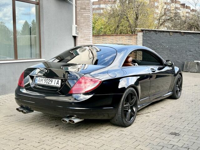 Черный Мерседес ЦЛ, объемом двигателя 5.5 л и пробегом 145 тыс. км за 17000 $, фото 2 на Automoto.ua