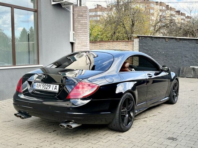 Черный Мерседес ЦЛ, объемом двигателя 5.5 л и пробегом 145 тыс. км за 17000 $, фото 7 на Automoto.ua