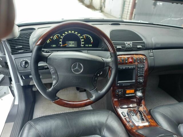 Серый Мерседес ЦЛ, объемом двигателя 5.8 л и пробегом 407 тыс. км за 9000 $, фото 9 на Automoto.ua