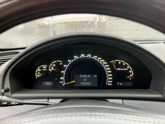 Серый Мерседес ЦЛ, объемом двигателя 5 л и пробегом 192 тыс. км за 7700 $, фото 10 на Automoto.ua