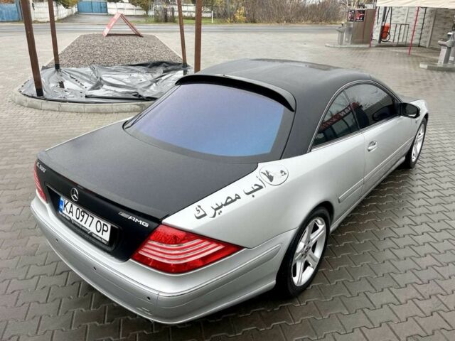 Серый Мерседес ЦЛ, объемом двигателя 5 л и пробегом 192 тыс. км за 7700 $, фото 4 на Automoto.ua