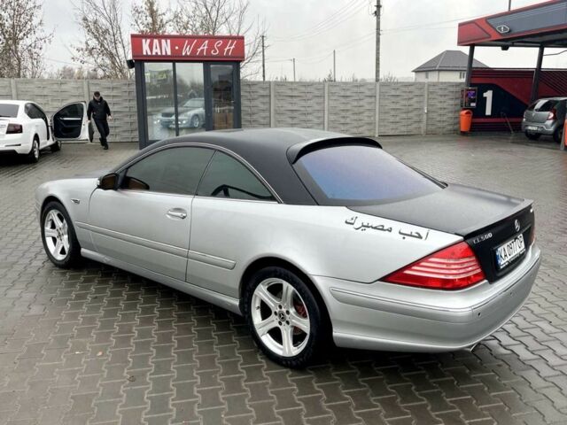 Серый Мерседес ЦЛ, объемом двигателя 5 л и пробегом 192 тыс. км за 7700 $, фото 2 на Automoto.ua