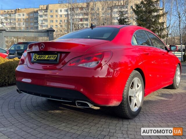 Червоний Мерседес ЦЛА 250, об'ємом двигуна 2 л та пробігом 132 тис. км за 18500 $, фото 5 на Automoto.ua