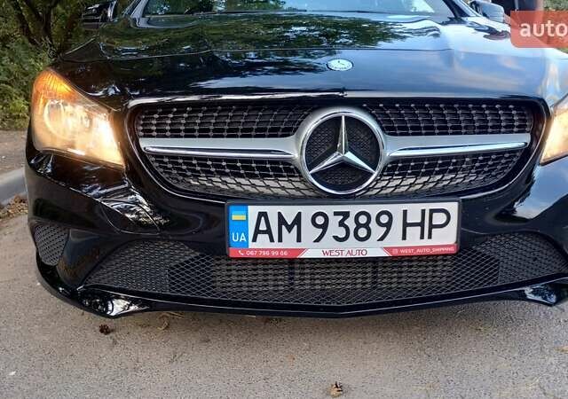Черный Мерседес ЦЛА-класс, объемом двигателя 2 л и пробегом 145 тыс. км за 14400 $, фото 7 на Automoto.ua