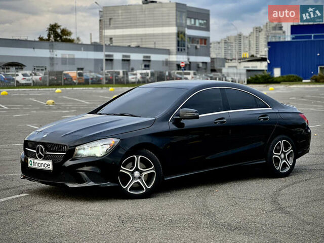 Черный Мерседес ЦЛА-класс, объемом двигателя 2 л и пробегом 150 тыс. км за 15900 $, фото 1 на Automoto.ua