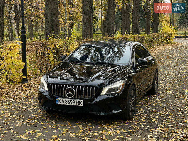 Черный Мерседес ЦЛА-класс, объемом двигателя 2 л и пробегом 163 тыс. км за 15200 $, фото 1 на Automoto.ua