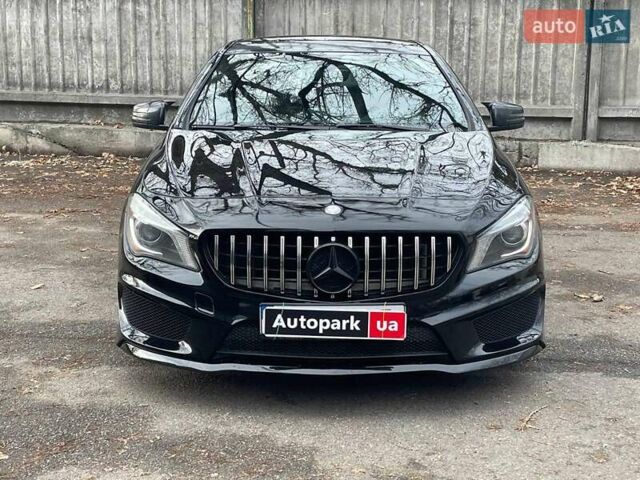 Черный Мерседес ЦЛА-класс, объемом двигателя 2 л и пробегом 198 тыс. км за 15990 $, фото 1 на Automoto.ua